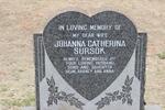 SURSOK Johanna Catherina