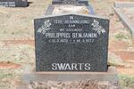SWARTS Philippus Benjamin 1920-1977