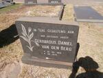 BERG Gerhardus Daniel, van den 1915-1979
