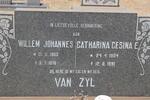 ZYL Willem Johannes, van 1903-1976 & Catharina Gesina E. 1904-1991