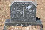 VENTER Robert Henry 1942- & Alice Magdalene MERTZ 1945-1976