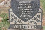 VORSTER Andries J.H. 1931-1963