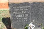 VORSTER Magdalena J. 1911-1971