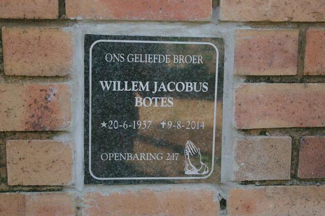 BOTES Willem Jacobus 1937-2014
