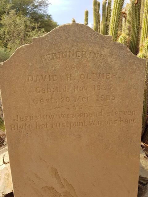 OLIVIER David H. 1825-1903
