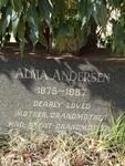ANDERSEN Alma 1875-1967