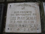 SCALES Arthur Henry 1917-1987 & Alice May 1919-1982