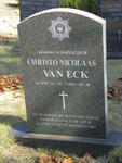 ECK Christo Nicolaas, van 1970-2001