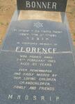BONNER Florence  -1983