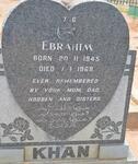 KHAN Ebrahim 1945-1968