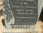 RANSLEY Charles 1882-1948