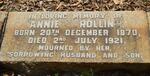 ROLLINO Annie 1870-1921