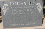FORSYTH Walter James 1920-1971