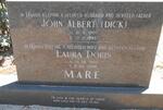MARÉ John Albert 1901-1982 & Laura Doris 1908-2000
