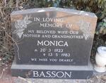 BASSON Monica 1923-1983
