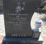 MEYER Cornelia Aletta Sophia 1897-1981