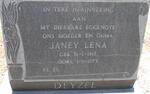 DEYZEL Janey Lena 1912-1973