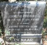 PIENAAR Cornelius Ferdinand 1906-1963 & Johanna Dorothea Gesina 1912-1994