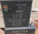 BASTICK Jimmy 1948-2000