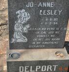 DELPORT Jo-Anne Lesley 1980-1984
