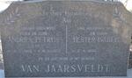 JAARSVELDT Andries Petrus, van 1906-1976 & Hester Isabella 1906-