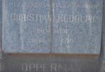 OPPERMAN Christian Rudolph 1927-1970