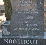 NOOTHOUT Louis 1903-1982