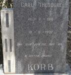 KORB Carl Theodore 1918-1972