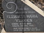 VILJOEN Elizabeth Maria 1888-1968