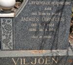 VILJOEN Andries Cornelius 1922-1968