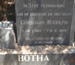BOTHA Christiaan Rudolph 1913-1968