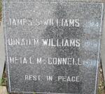 WILLIAMS James S. -1924 :: WILLIAMS Dinah M. -1956 :: McCONNELL Meta L. -1999