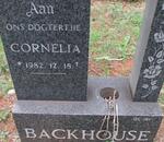 BACKHOUSE Cornelia 1982-1982
