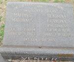 VENTER Matthys Marthinus 1884-1963 & Hendrina Francina PRETORIUS 1891-1939
