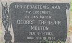 MOUTON George Frederik 1897-1951