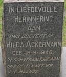 ACKERMANN Hilda 1946-1947