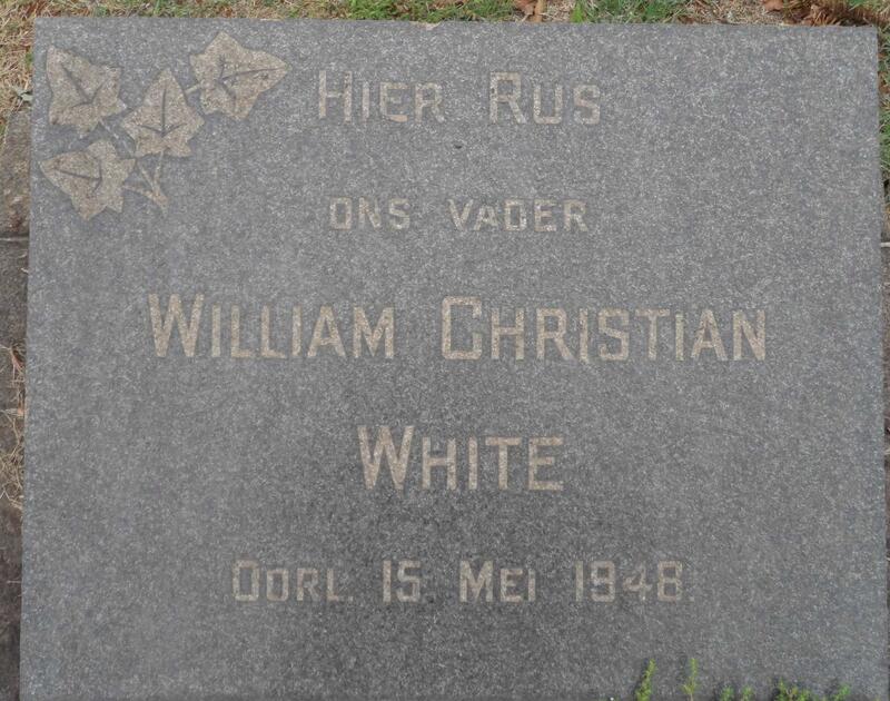 WHITE William Christian -1948