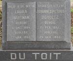 TOIT Johannes Petrus Scholtz, du 1882-1953 & Laura HARTMAN 1884-1953