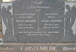 FURSTENBURG Roelof Abraham 1877-1950 & Helena Catharina 1877-1973