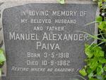 PAIVA Manuel Alexander 1918-1962