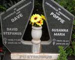 POSTHUMUS David Stefanus 1936-2005 & Susanna Maria 1951-2014