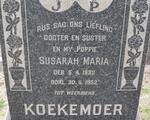 KOEKEMOER Susarah Maria 1932-1952
