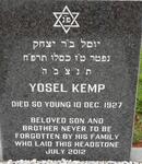 KEMP Yosel -1927
