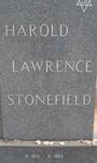 STONEFIELD Harold Lawrence 1913-1984