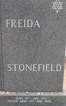 STONEFIELD Freida 1914-1989