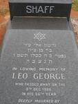 SHAFF Leo George -1985