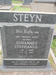 STEYN Johannes Stephanus 1886-1948