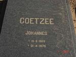 COETZEE Johannes 1903-1975 & F.S.M. 1905-1987