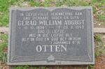 OTTEN Gerad William August 1894-1949