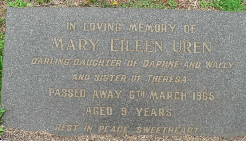 UREN Mary Eileen -1965